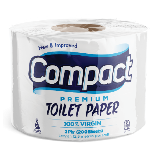 Compact Premium Toilet Paper